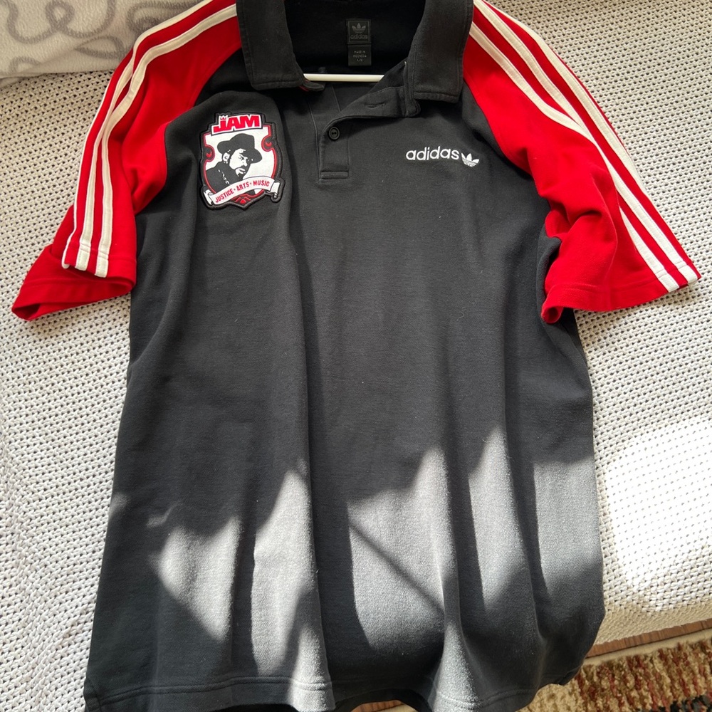 Adidas RUN-DMC Men’s Polo - Picture 3 of 8